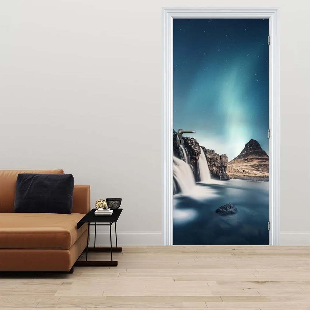 Fototapeta na dvere - Vodopády (95x205cm)
