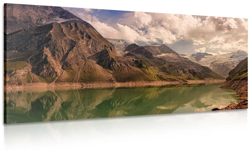 Obraz jazero v horách Varianta: 100x50