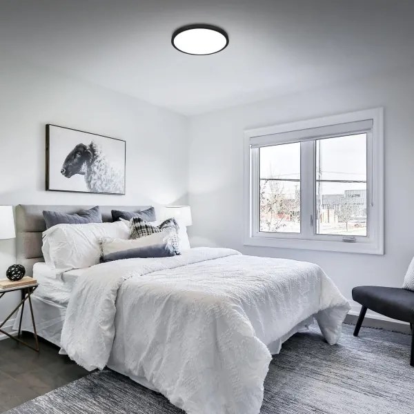 Briloner 3709-015 - LED RGBW Stm. stropné svietidlo LED/22W/230V čierna + DO