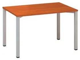 Kancelársky stôl Alfa 200, 120 x 80 x 74,2 cm, rovné vyhotovenie, dezén čerešňa, RAL9022