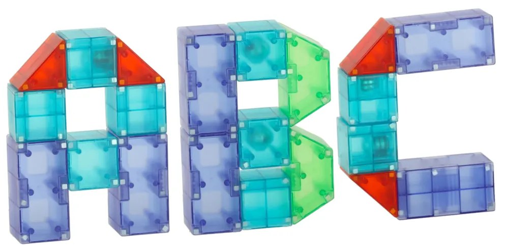KIK Svietiace magnetické kocky, 134 ks