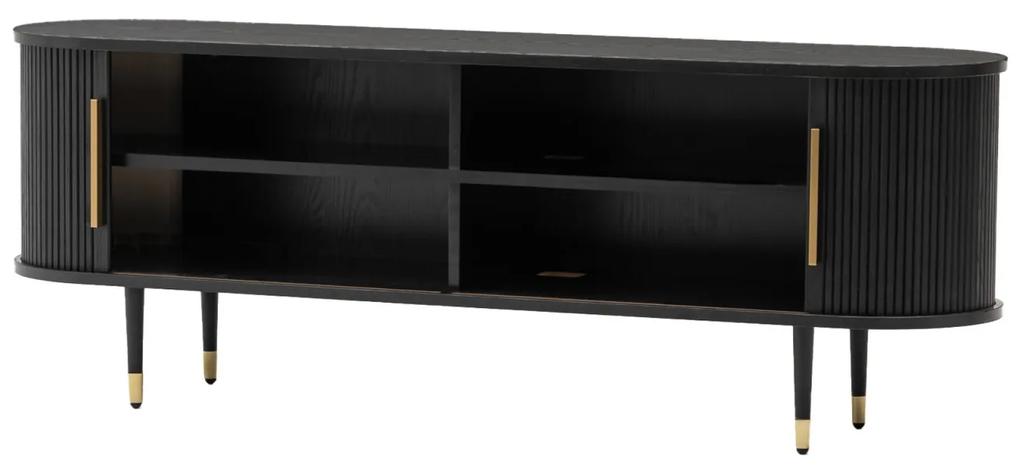 TV stolek Clemente 58 cm černý