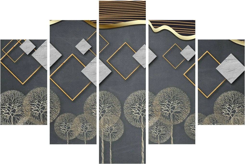 Obraz abstrakcie (150x105 cm)