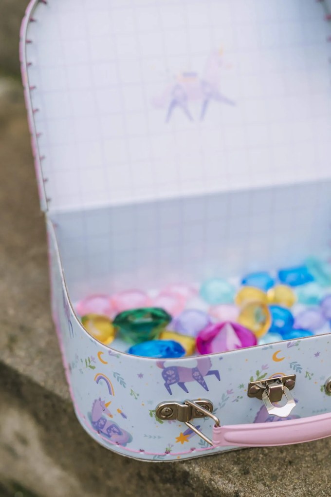 Bella Rose Detský kufrík Jednorožec – set 2 ks