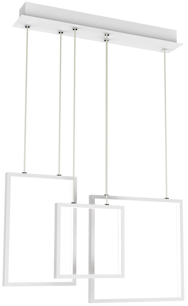 CLX LED závesné moderné osvetlenie nad jedálenský stôl CATANZARO, 36W, denná biela
