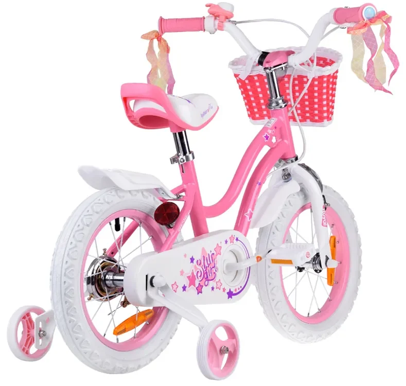Detský bicykel STAR GIRL 14 RoyalBaby RB14G-1 - ružový