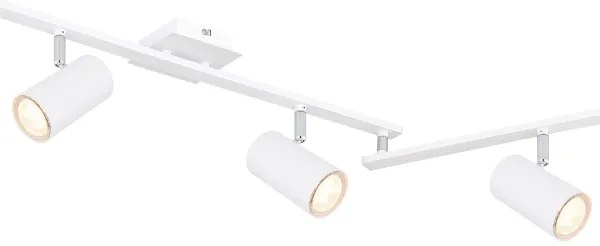 Globo 57910-6W - Bodové svietidlo ROBBY 6xGU10/35W/230V biela