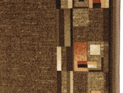 Koberce Breno Behúň BOMBAY 44, šíře role 80 cm, hnedá