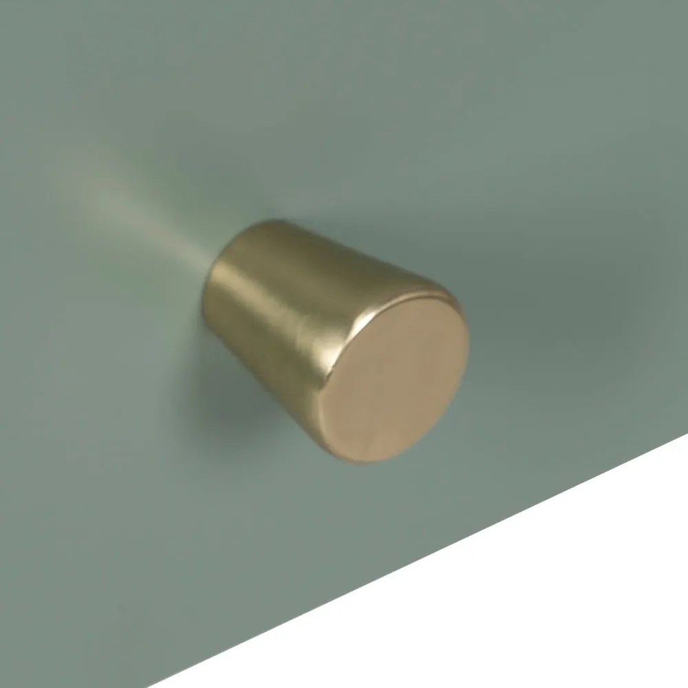 Zelený nočný stolík Nara – Ixia