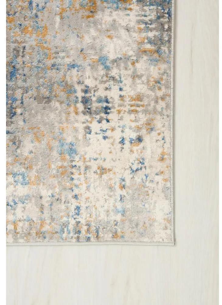 Kusový koberec Ares sivo modrý 80x150cm
