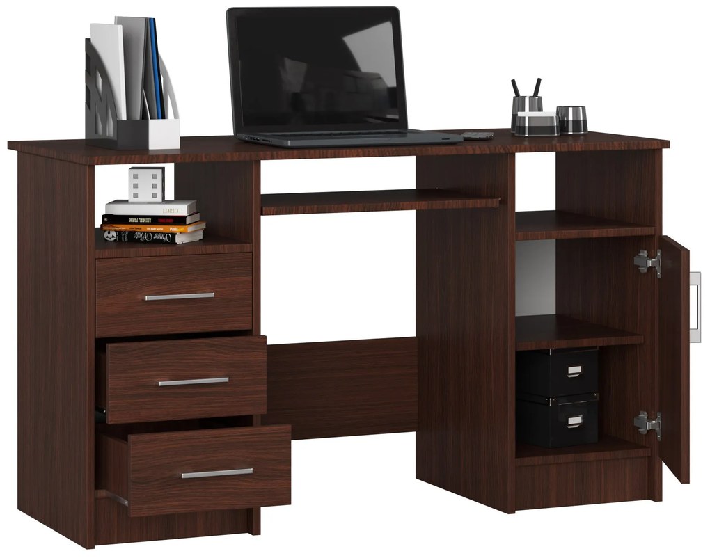 PC stolík Aziza (wenge). Akcia -19%. Vlastná spoľahlivá doprava až k Vám domov. 1068561