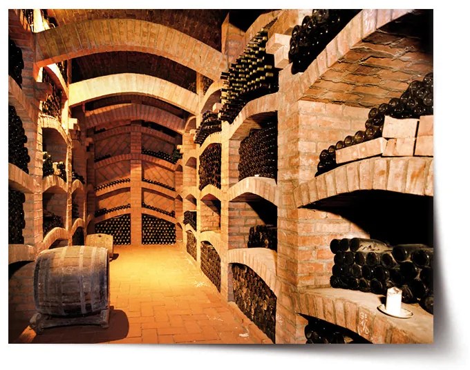 Sablio Plagát Vinná pivnica - 120x80 cm