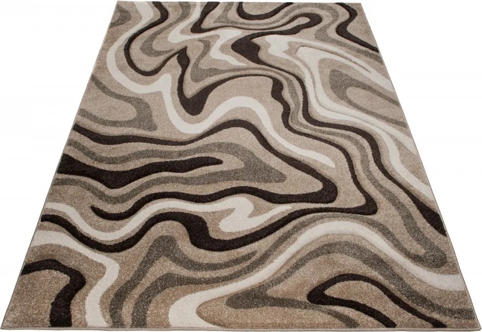 TA Koberec C301B BÉŽOVÁ SUMATRA Rozmer: 140x190 cm