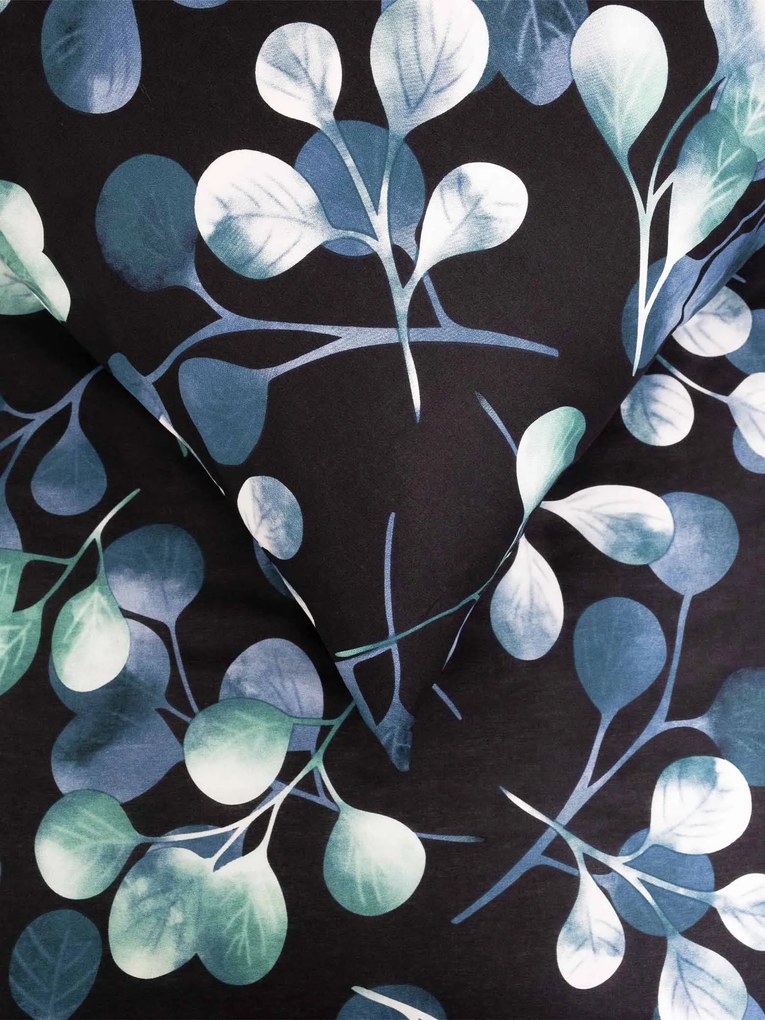 Bavlnená obliečka na vankúš Renforcé 70 × 90 cm – Eukalyptus 2