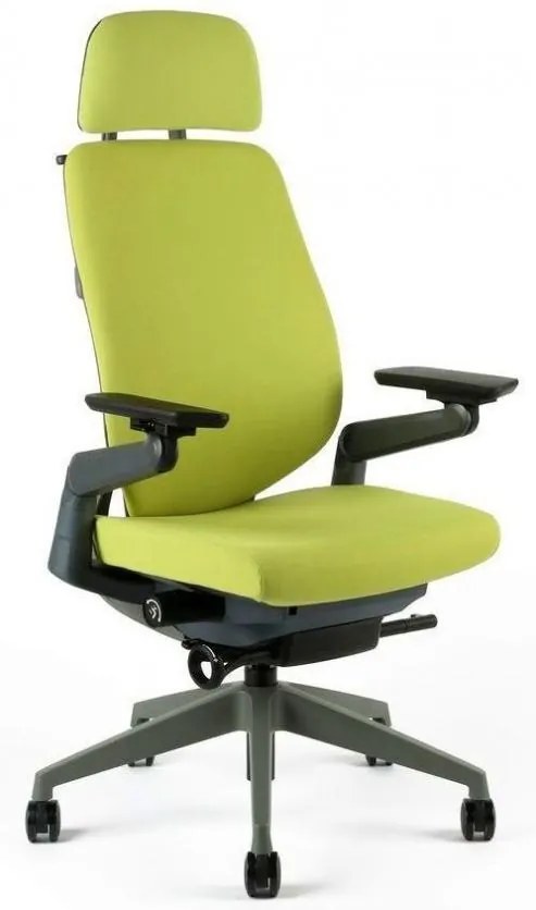 OFFICE PRO Manažérska kancelárska stolička KARME zelená