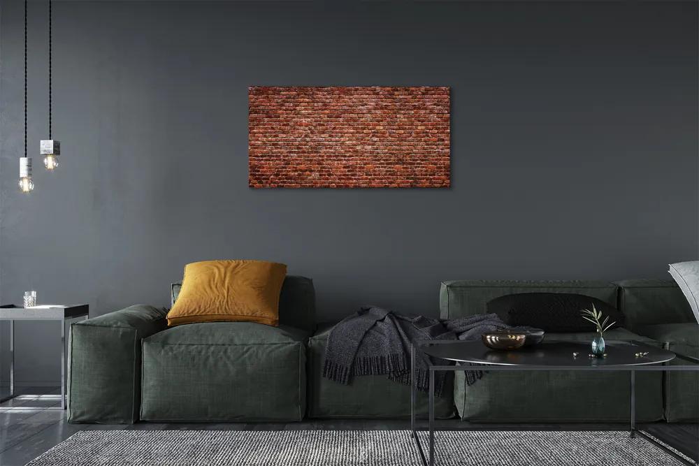 Obraz canvas Kamenná tehlová stena 140x70 cm