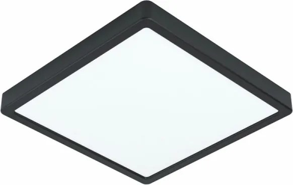 Eglo 78815 - LED Stropné svietidlo FUEVA LED/20,5W/230V 28,5x28,5 cm čierna