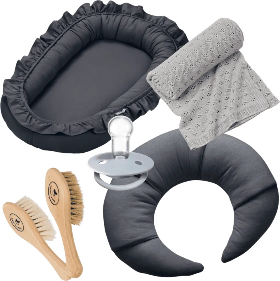 Maxi sada pre bábätko grafitová