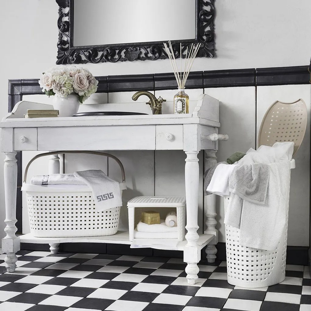 BAMA Viacúčelový modulárny box INFINITY 40 l, biely