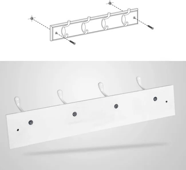 Nástenný vešiak LHR23WT