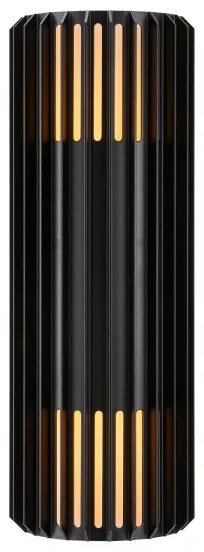 Nordlux - Vonkajšie nástenné svietidlo ALUDRA 2xE27/15W/230V IP54 čierna