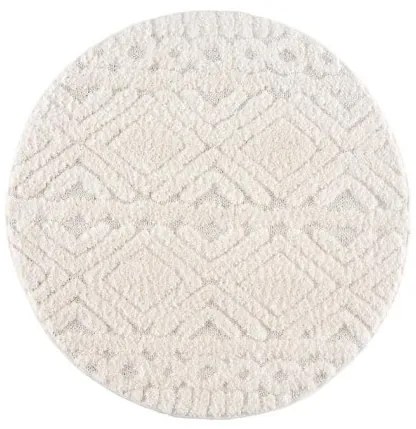 Koberec Focus 3382 krémový kruh