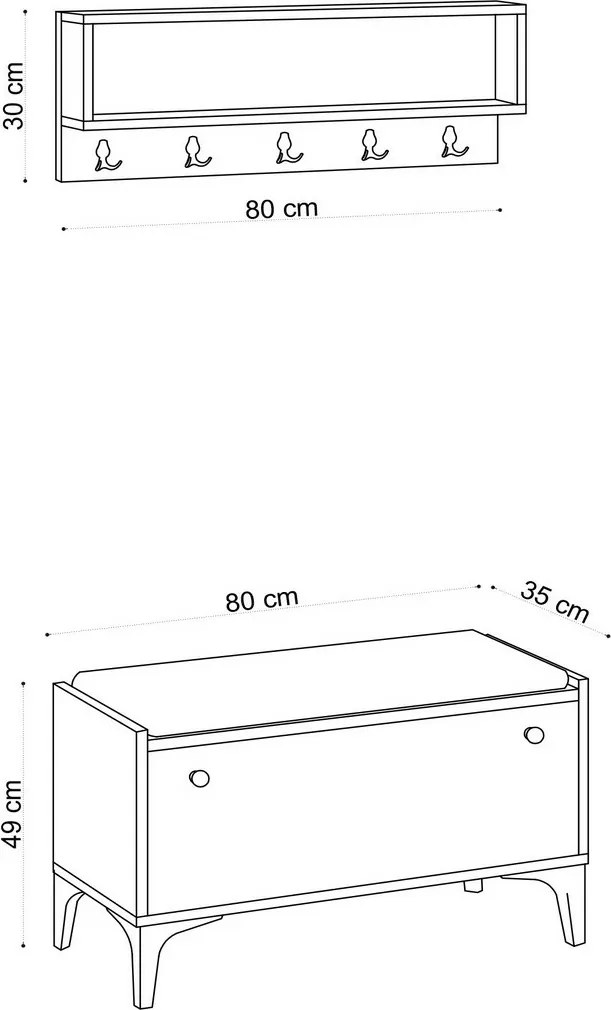 Predsieňová zostava Lena Oak
