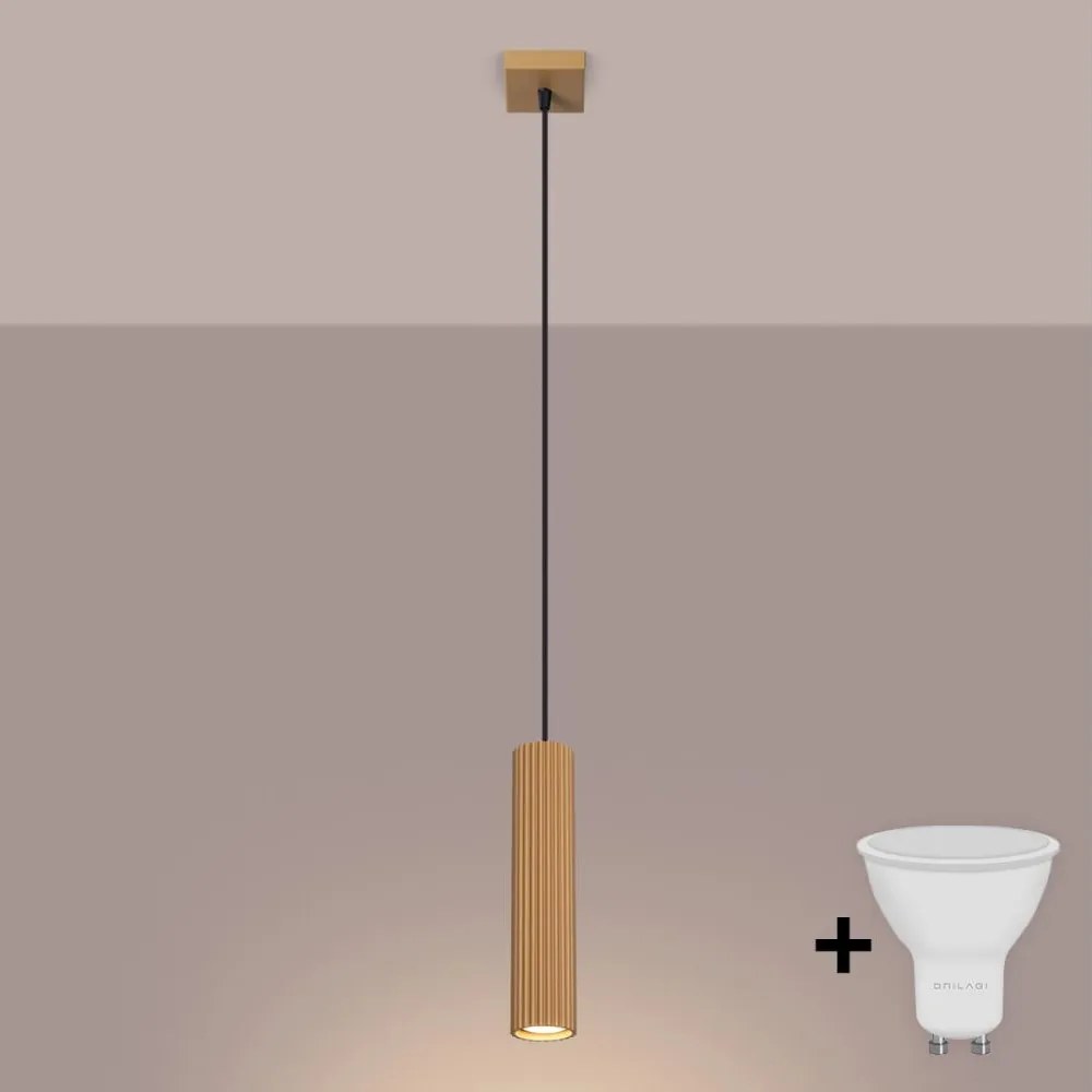 Brilagi - LED luster na lanku CRESTO 1xGU10/10W/230V zlatý