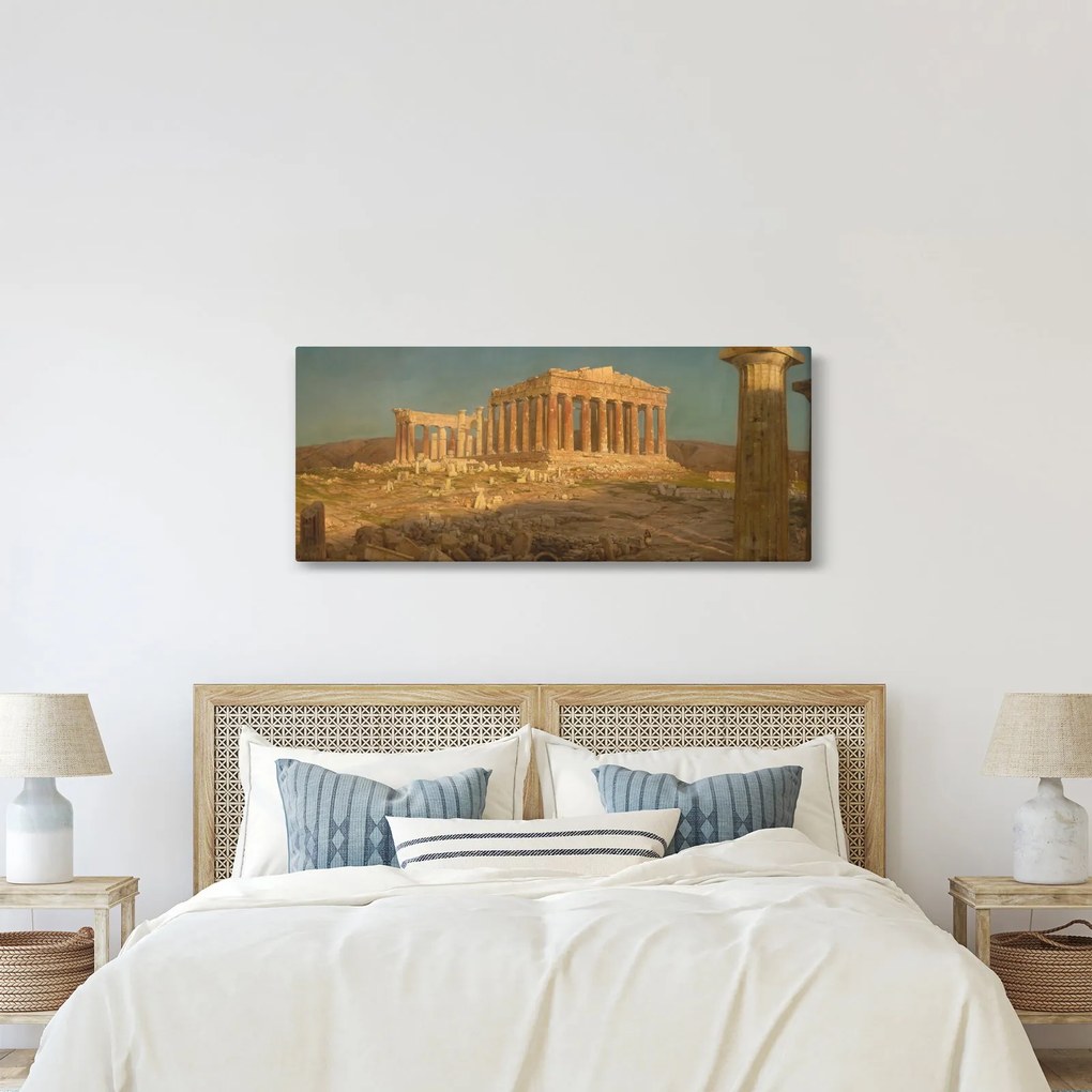 Obraz - Frederic Edwin Church, The Parthenon, reprodukcia (120x50 cm)