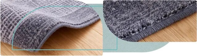 Koberec Agnella Isfahan Titus Grafit