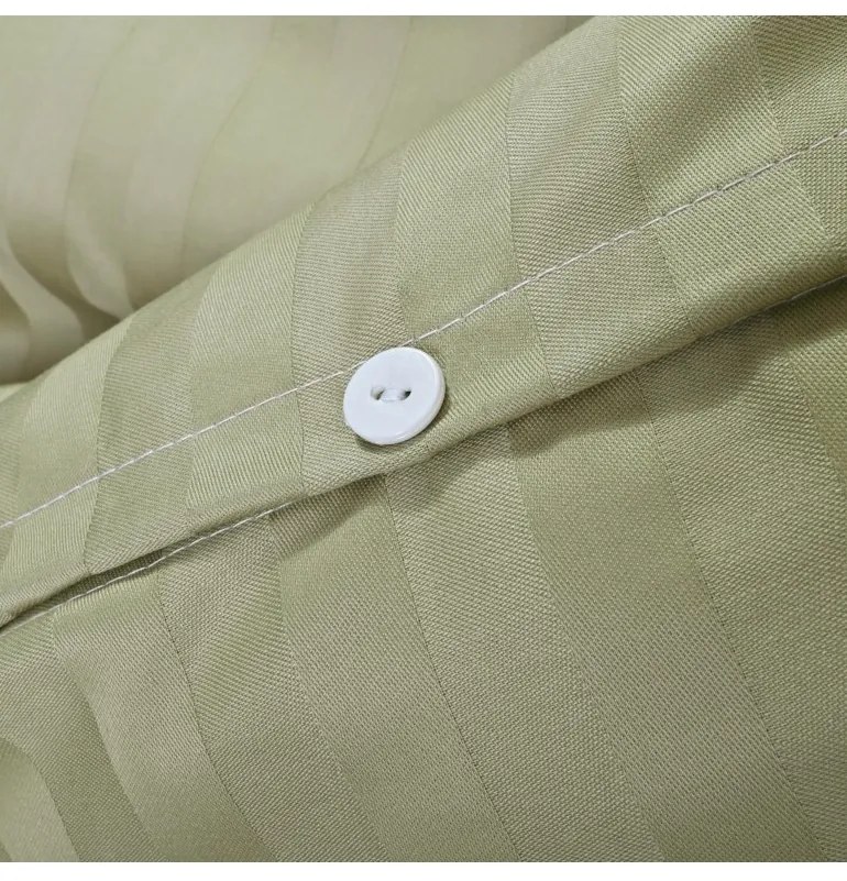 Obliečky damaškové hnedo-olivové EMI, Obliečka na vankúš valec malý