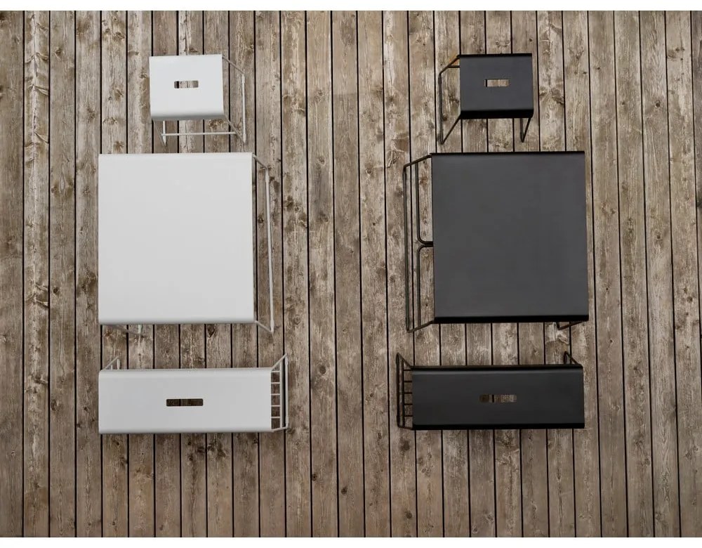 Čierna kovová stolička A-Stool – Zone