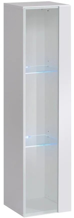 Závesná skrinka Switch WW2 Biely +LED