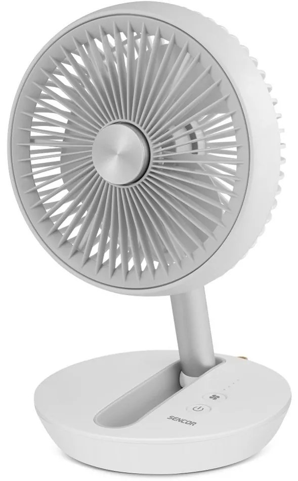 Sencor SFE 0773WH aku stolný ventilátor