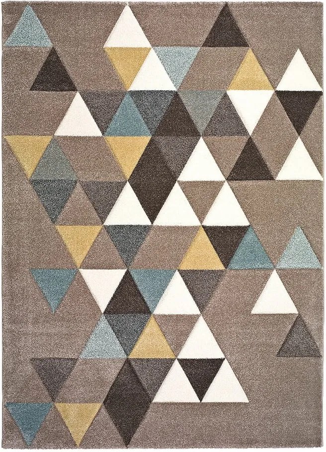 Koberec Universal Triangles, 120 × 170 cm