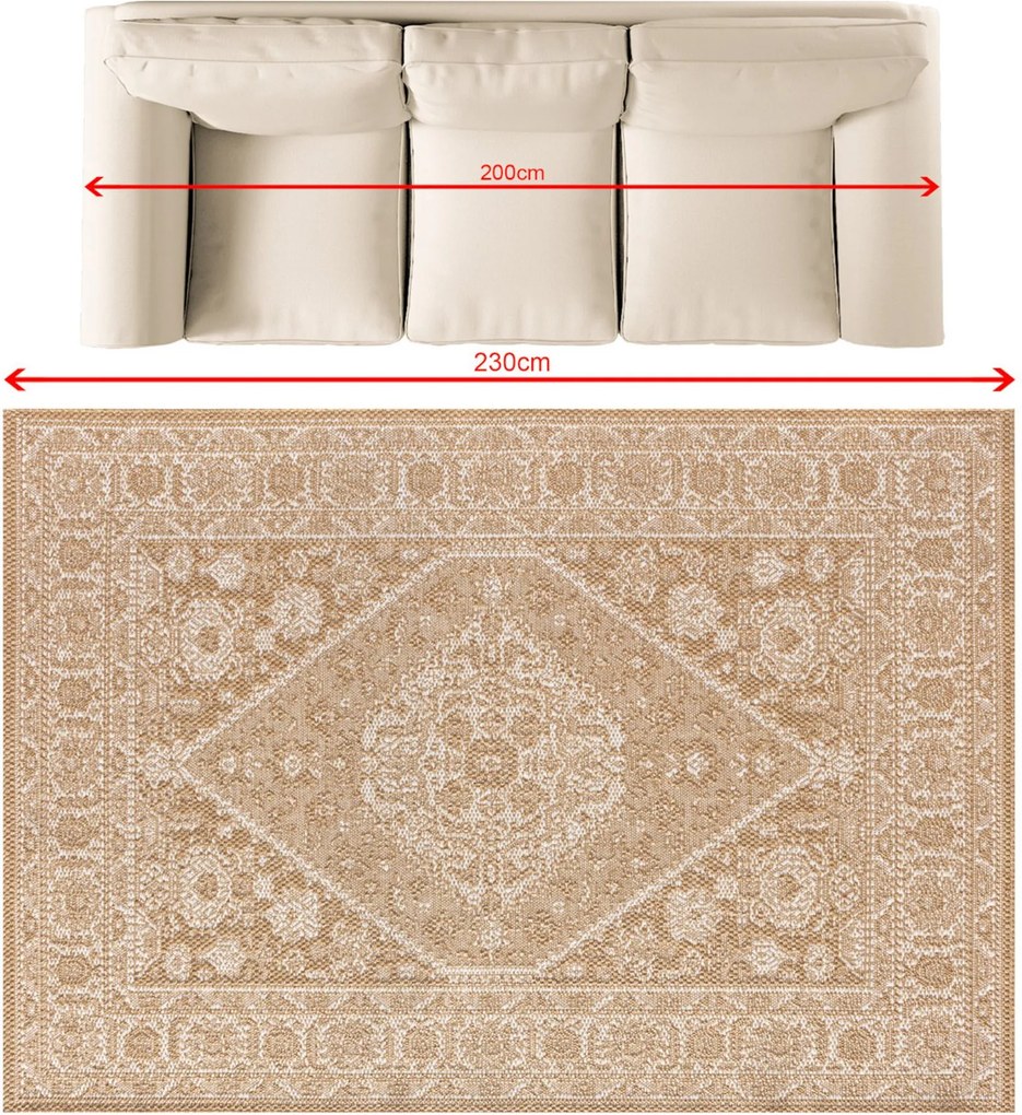Koberec Marano camel 160x230 cm