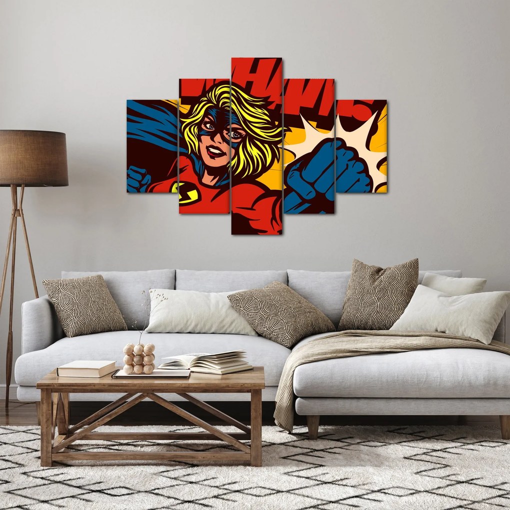 Obraz - Komix (150x105 cm)