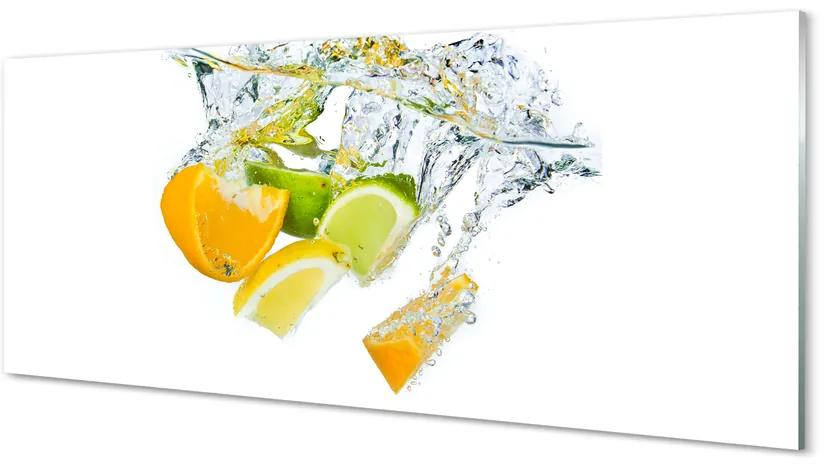 Obraz plexi Voda citrus 120x60 cm