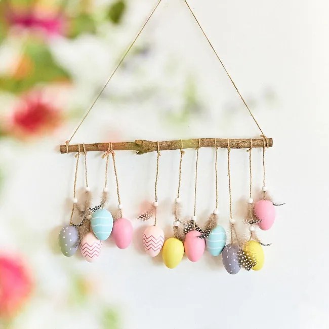 Veľkonočná dekorácia LECCY s farebným vajíčkami ES23 809755