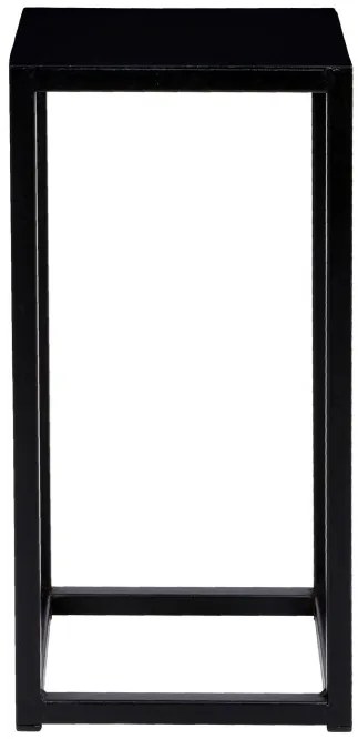 Stojan na kvety PIATTO LOFT čierny 40 cm