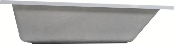 Erga Pureline-S, vaňa 1400x700x400 mm bez nožičiek, biela lesklá, ERG-V07-PURELINE-S-140x070-WH