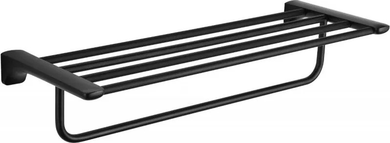 Mexen Lea polička na uterák, čierna - 7026020-70