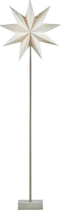 Bielo-sivá svetelná dekorácia s vianočným motívom Toom – Markslöjd