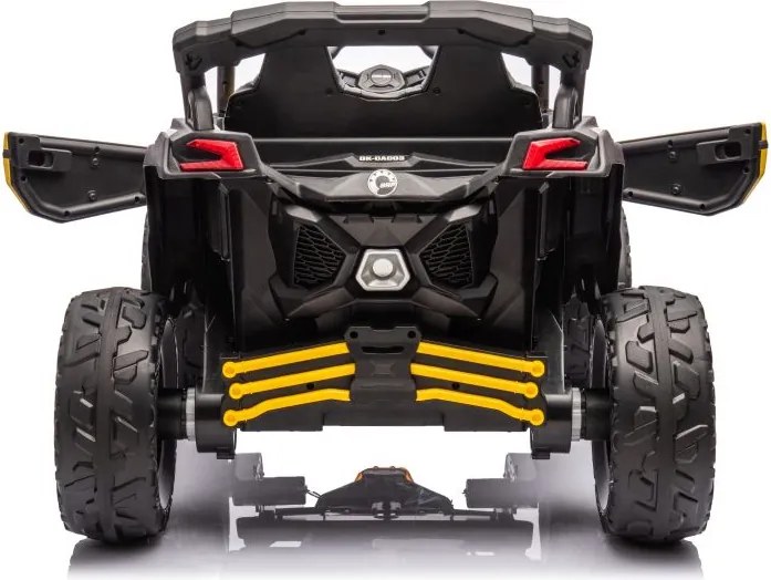 LEAN CARS Elektrická bugina Can-am DK-CA003 žltá