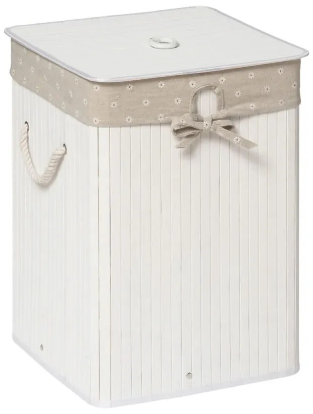 Dreveno–látkový kôš na bielizeň 62 l Kankyo – Premier Housewares