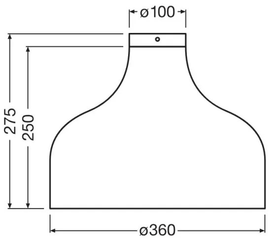 Ledvance - Stropné svietidlo DECOR CARDBOARD 1xE27/15W/230V pr. 36 cm