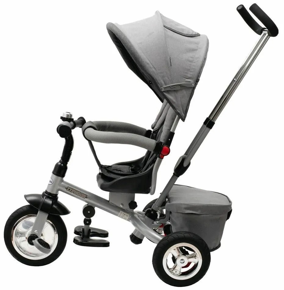 Baby Mix Detská trojkolka 3v1 Typhoon 360°, army