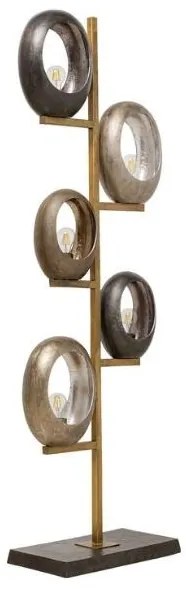 Five Loops stojaca lampa viacfarebná 173 cm