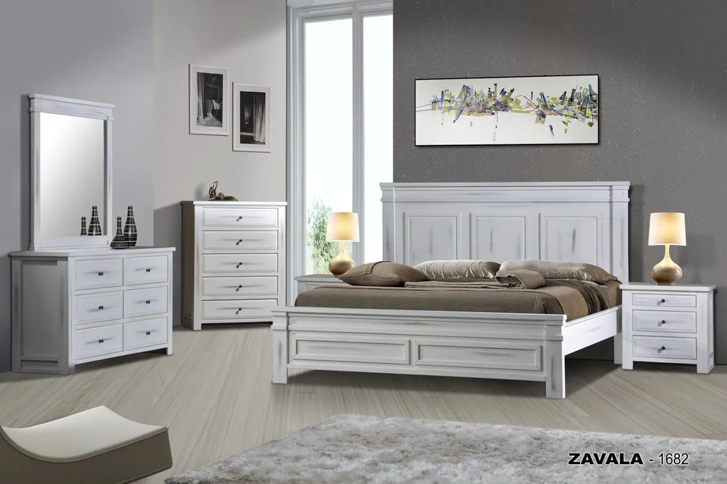ZAVALA 1682 drevená posteľ 180 VER-0030