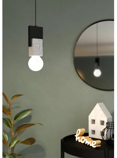 Eglo 99531 - Luster na lanku LOBATIA 1xE27/40W/230V